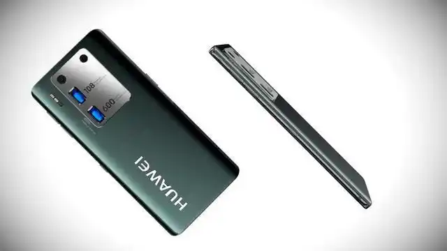 华为p50pro概念图机身四曲面双长焦镜头iphone12不等了