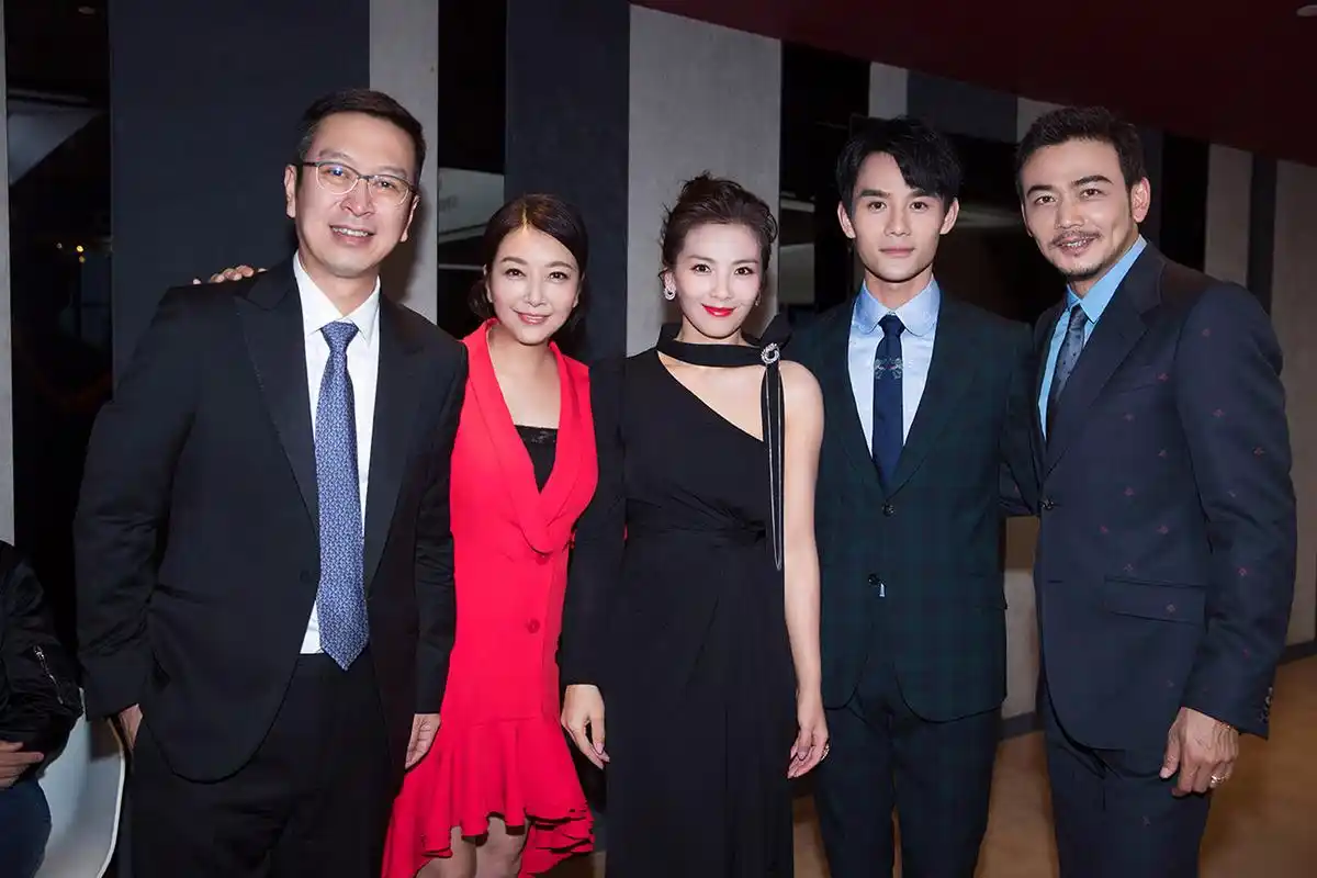 刘涛王凯黄晓明同框