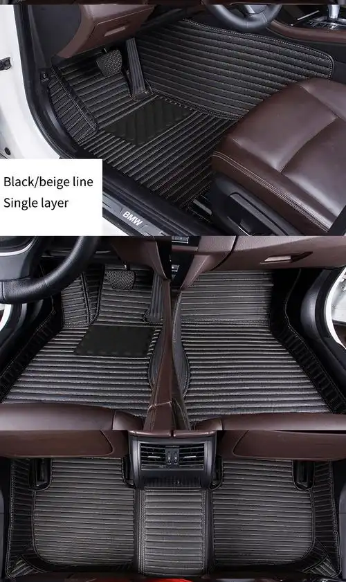 高品质豪华独特轿车脚垫防水coupe 5d漂亮掀背车汽车地板垫专用汽车