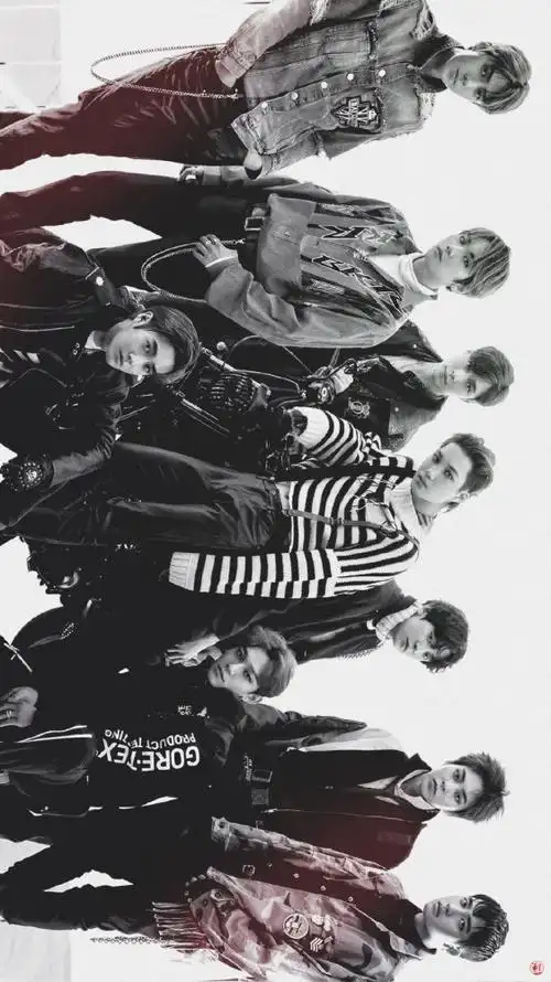 exo全员美图壁纸期待exo九人合体