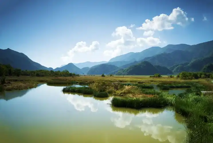 蓝天白云大九湖—大九湖之三