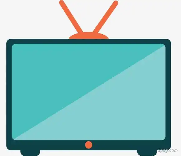 矢量天线电视png素材透明免抠图片-其他元素