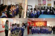 构筑大中小思政一体化高质量发展格局津南区小站第一小学师生走进我校