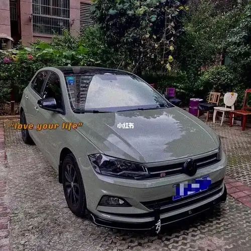 大众poloplus改色