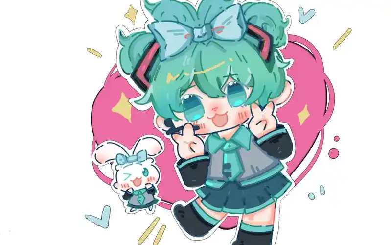 q版初音未来过程