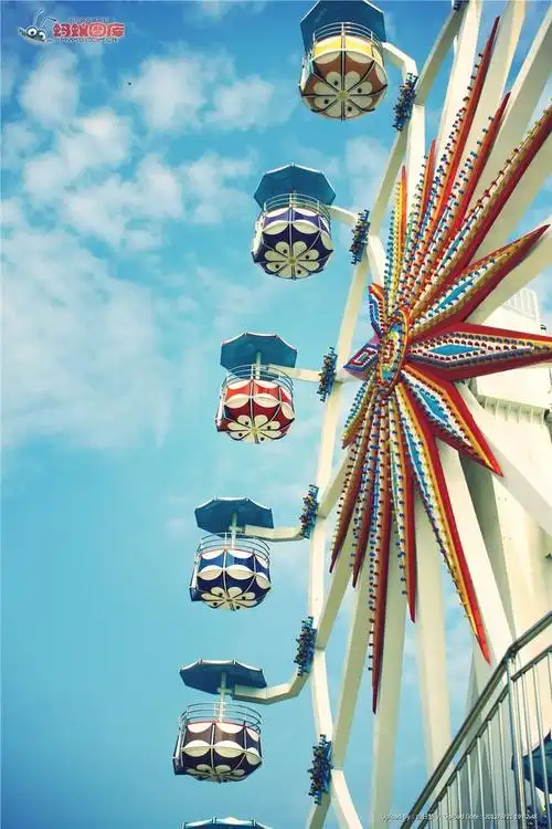 摩天轮图片素材