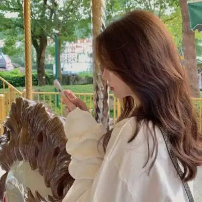 赴鹤唯美真人ins风女生头像