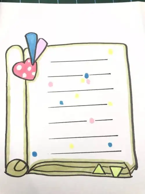 学生万能通用的手抄报边框模板简单漂亮家长们不用愁赶紧收好