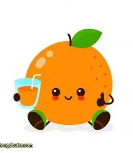 橙汁橙子简笔画大全