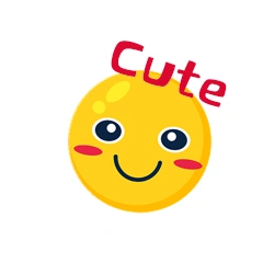 可爱卖萌眨眼cute卡通表情包