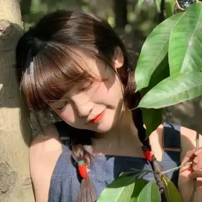 灵动可爱的俏皮真人女生头像高清