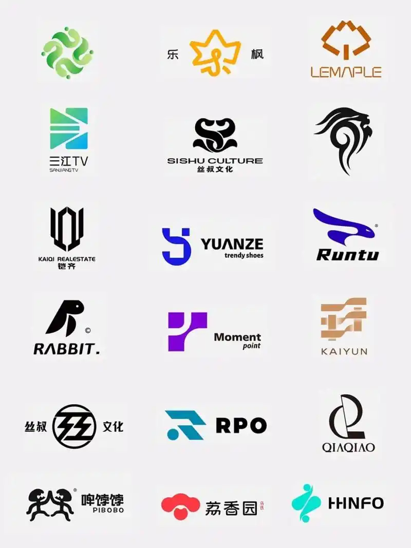 logo设计|极简 科技 奢侈品 餐饮 传媒设计 优秀的品牌标志往往简单