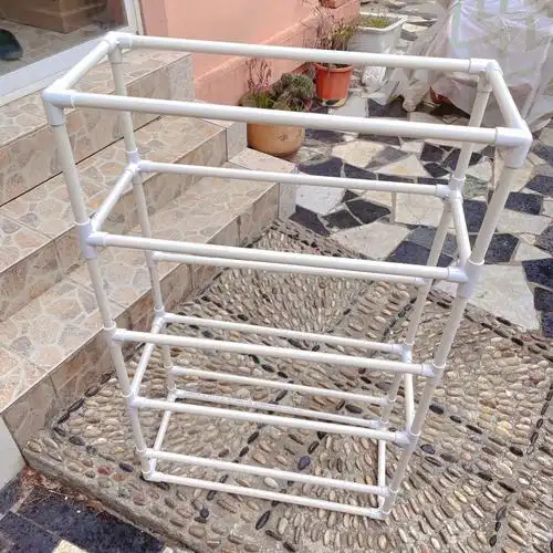 6090搞定超大丝带架,百搭神器pvc管diy