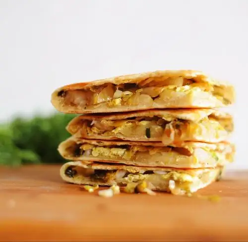 榆木小花生做的芙蓉麦饼