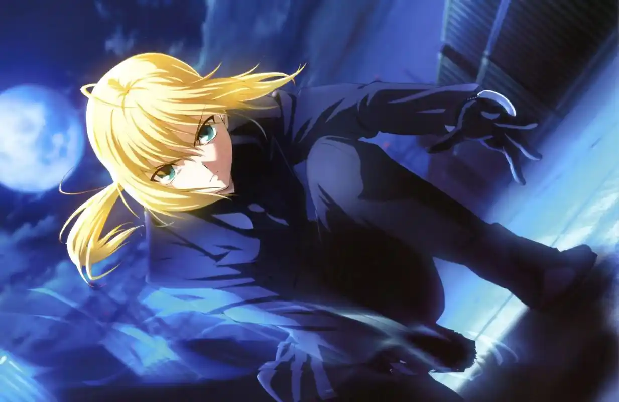 当动漫里的女孩穿上西装,会是什么样的感觉?saber姐姐我可以!