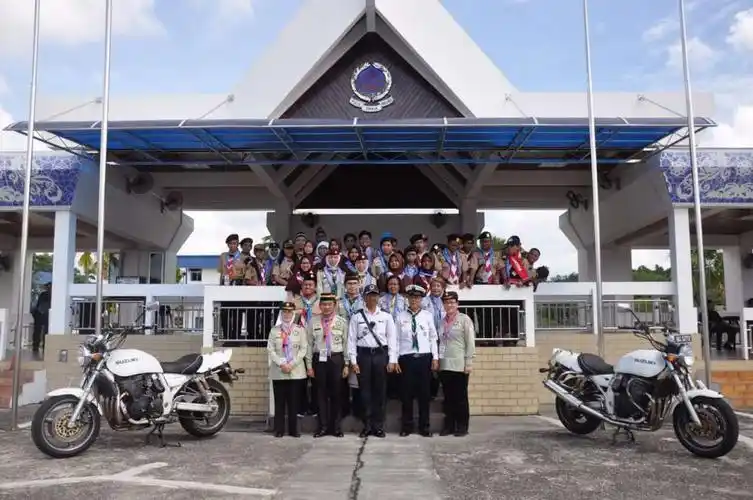 东盟各国童军 到访汶警察总部