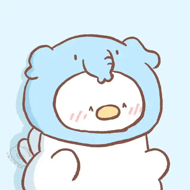 小鸽鸽小鸭鸭情侣头像02可爱头像 超级有爱的鸽鸭头像又来啦 图片没