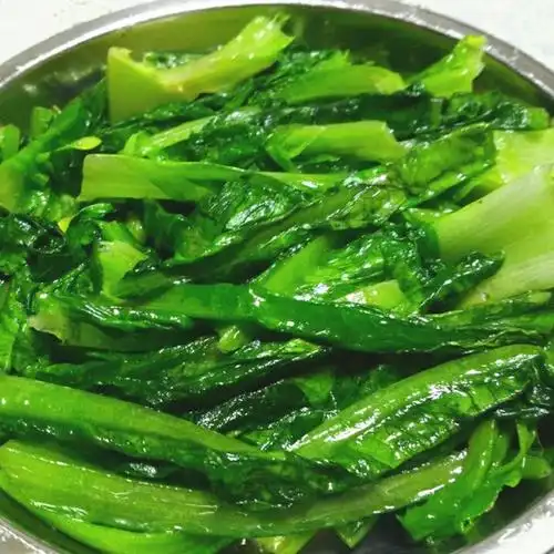 深海中的渔做的蒜蓉油麦菜