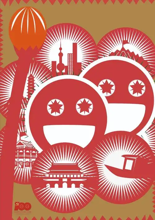 感人上百位设计师为党的百年华诞海报献礼