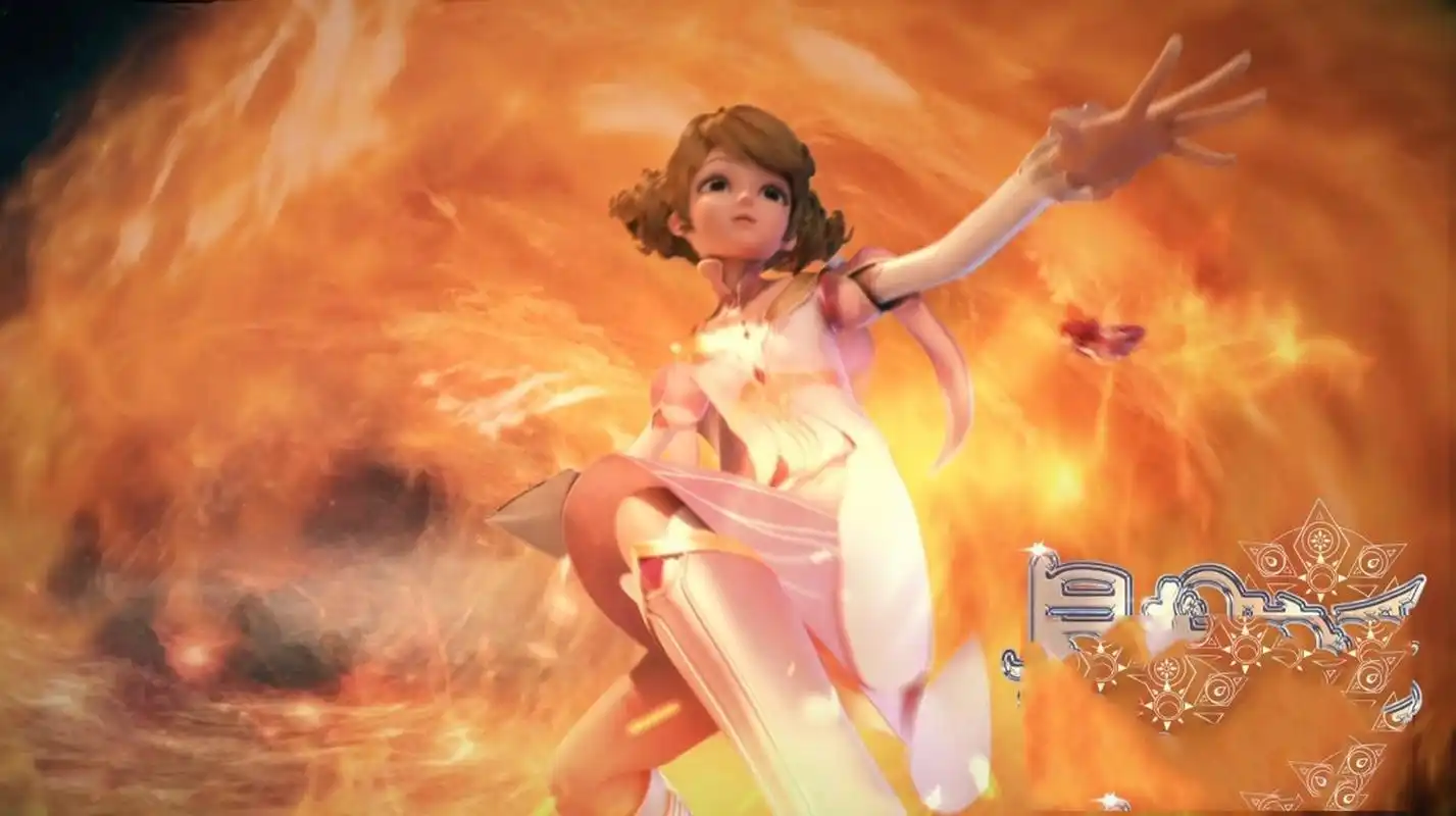 《星学院》壁纸(2) 这一期是美星的哦 	 美星终极变身的咒语: "星宫之