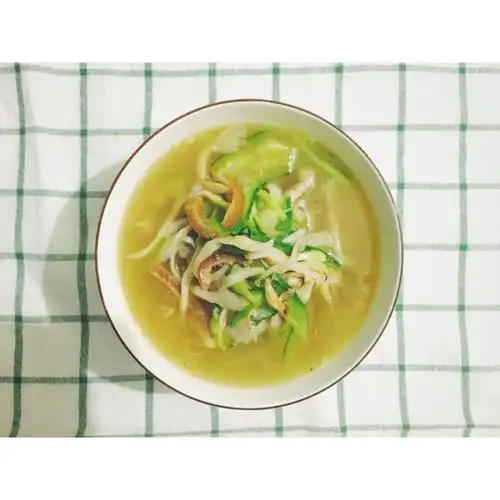 u柒呀-做的平菇黄瓜汤