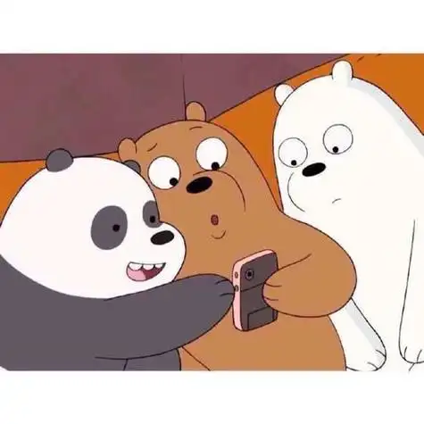 79三人头像79可爱的三只贱熊熊