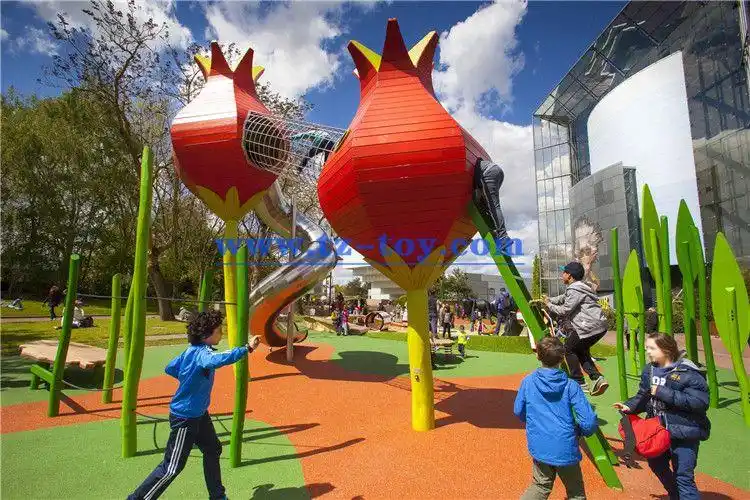 新型露天儿童游乐设备给户外运动提供更多灵活性