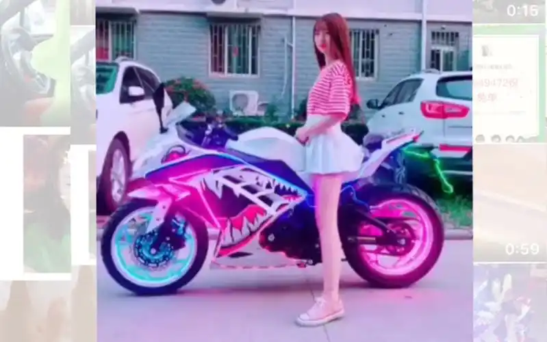 00后鬼火少女!你喜欢吗?