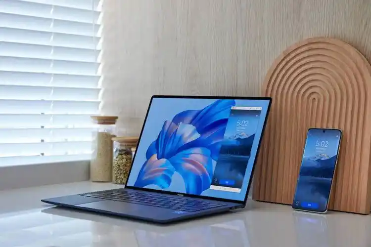 华为matebookxpro2022微绒典藏版墨蓝图赏温柔深邃中国蓝