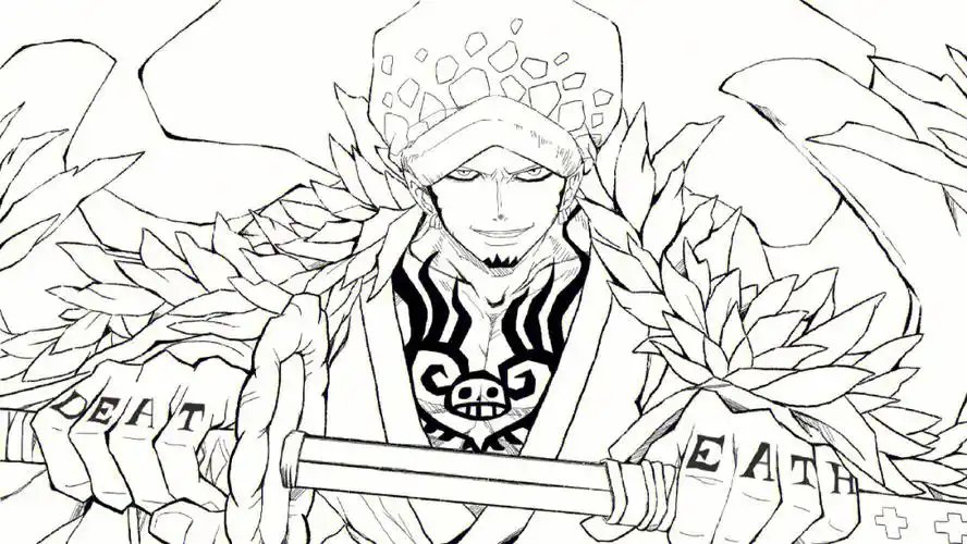 闲来无事 临摹浅试 勿喷#临摹  #procreate  #海贼王  #海贼王手绘