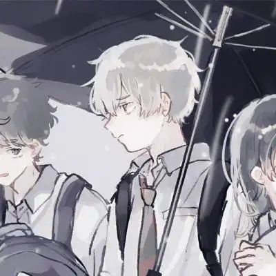 三人动漫情侣头像海王专用