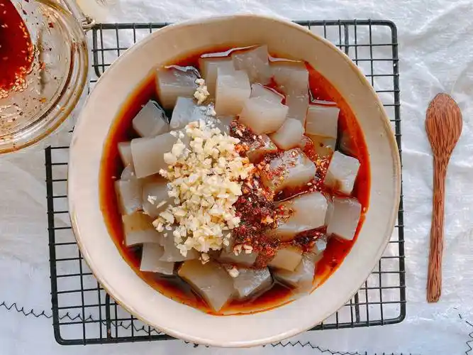 原创伏天必备的红薯凉粉甜咸都可q弹劲道清热润燥解暑安稳度伏