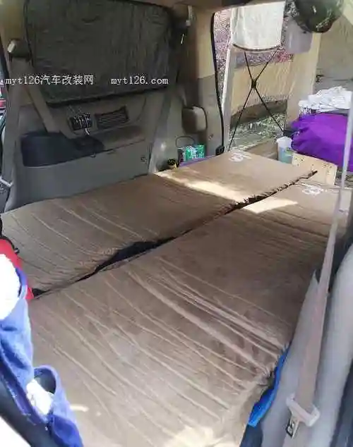 别克gl8床车改造之床铺篇 - - myt126汽车改装网