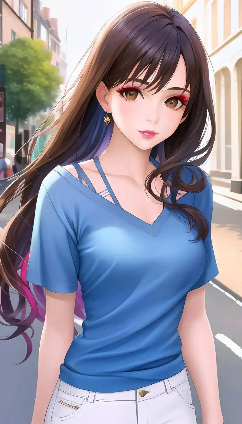 创作灵感 #二次元原创 #美女 #动漫推荐 #正能量动漫推 - 抖音