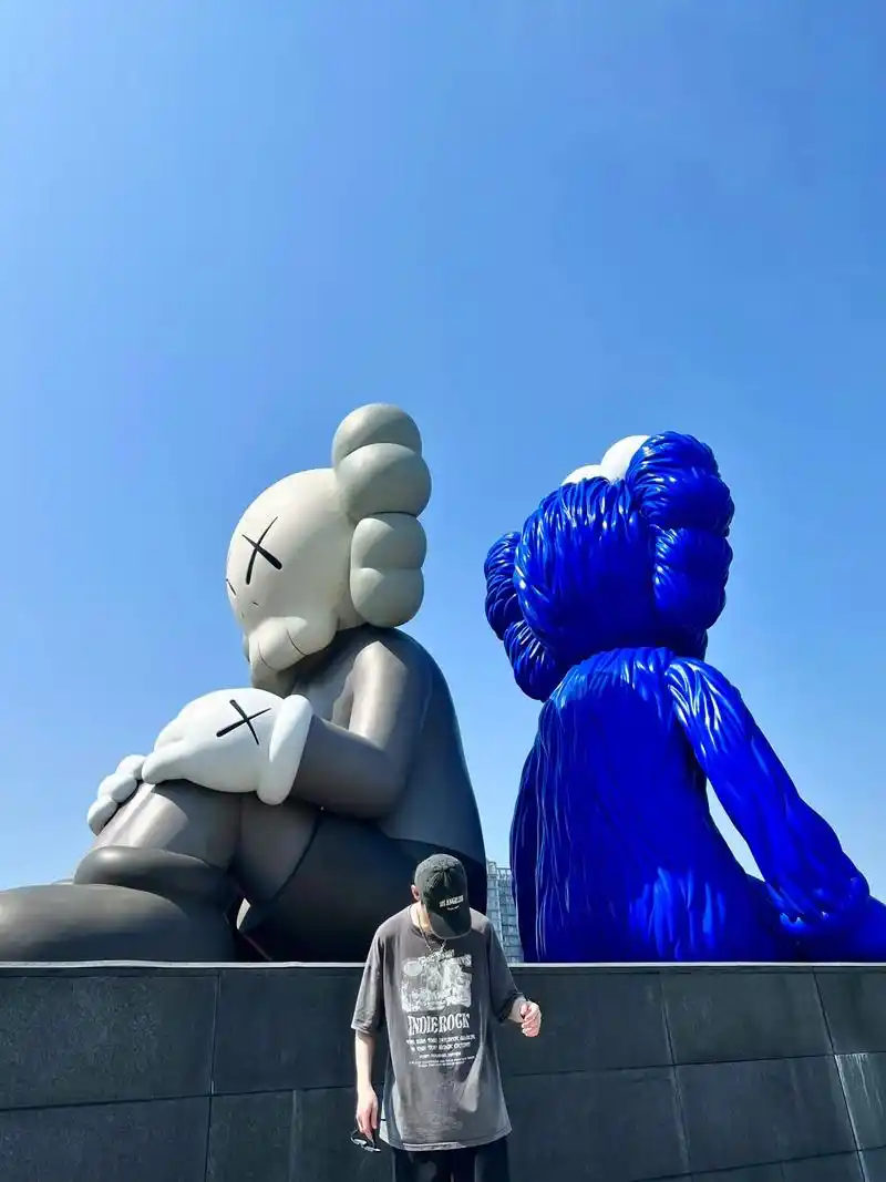 长沙·ifs#图文伙伴计划  国金中心kaws 是长沙旅游的 - 抖音
