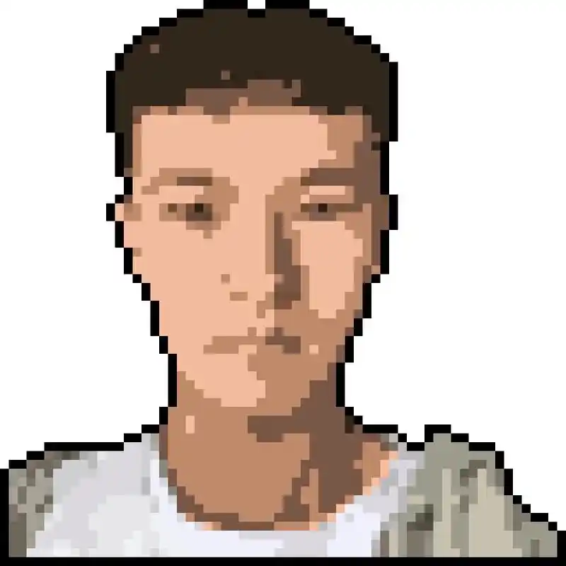 像素风的照片太帅了吧#像素画 - 抖音