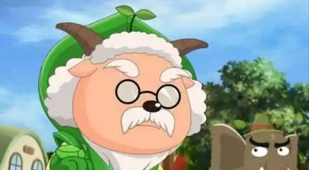 喜羊羊:村长的头上为啥会长草?还会越长越长,知道真相后太心疼!