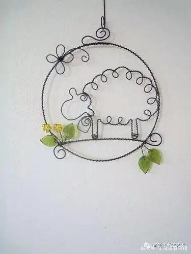 变废为宝用铁丝做手工,没想到成品出来这么多人喜欢,附教程