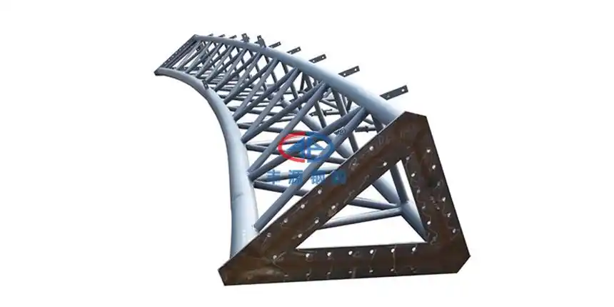 弧形圆管屋架一种由杆件彼此在两端用铰链连接而成的结构.