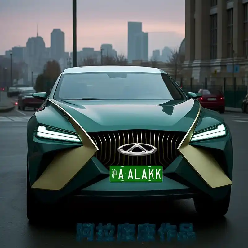 奇瑞新车标小车!我来帮奇瑞一把!奇止于大,瑞不可当!刚创作的奇瑞suv