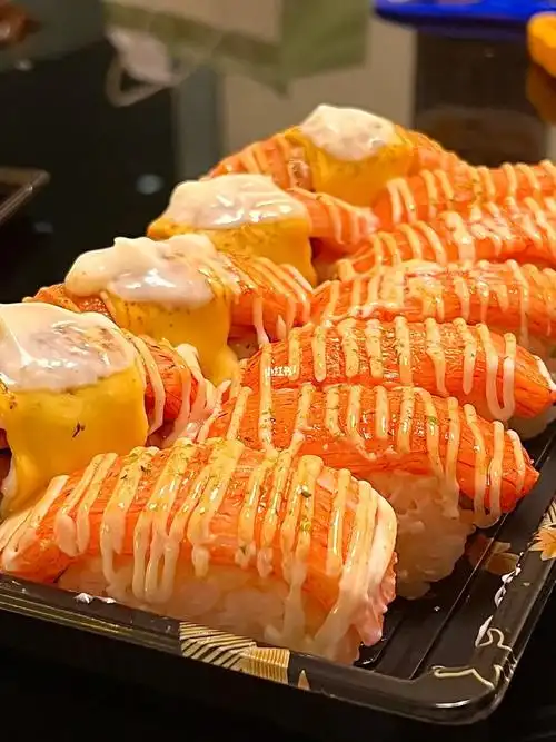 全台州坠好吃的蟹柳寿司