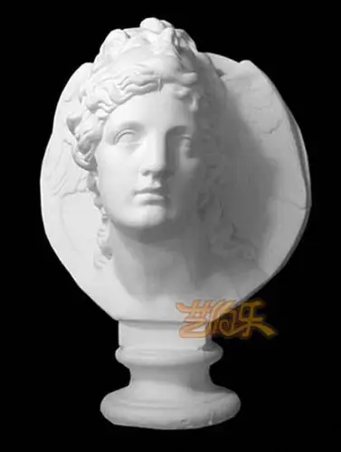 石膏像 艺伯乐石膏头像 面冠夫人头像 素描静物 美术教具