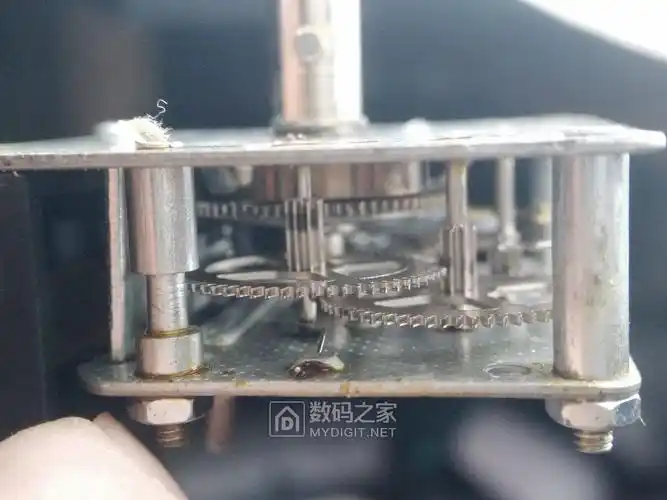 拆解dkjy60分钟带铃机械定时器全金属齿轮折腾一下就转起来了