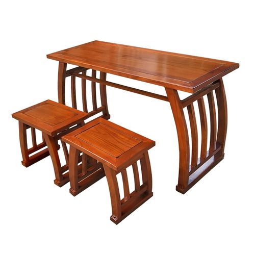 雨森源书法书桌ysy005全实木学习桌橡木参数