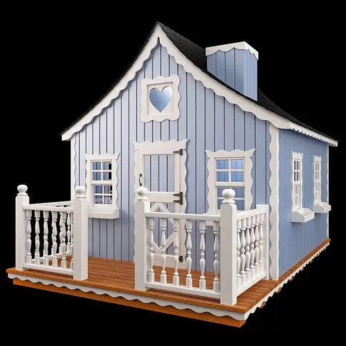 儿童小屋3d模型