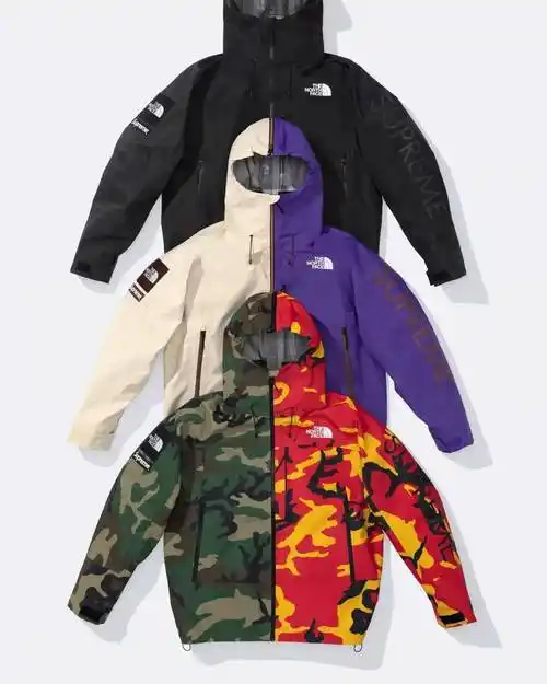 「这个春季,全新supreme x thenorthface联名系列带来新玩法!