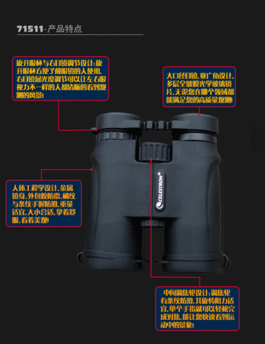 【品牌直销八地配送】美国星特朗风景双筒望远镜10x42驴友版高倍高清