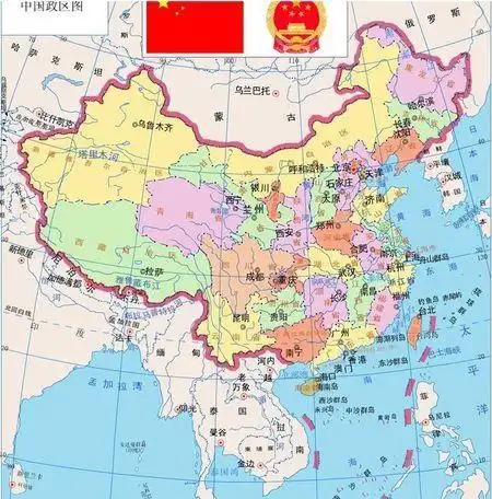 云南边疆地区地图