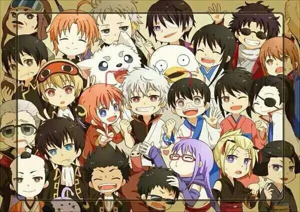 银魂gintama全家福