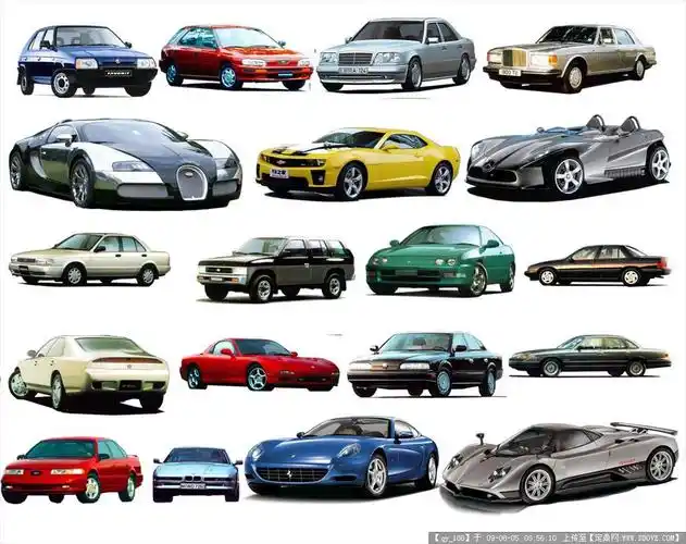 世界名车分层psd素材02